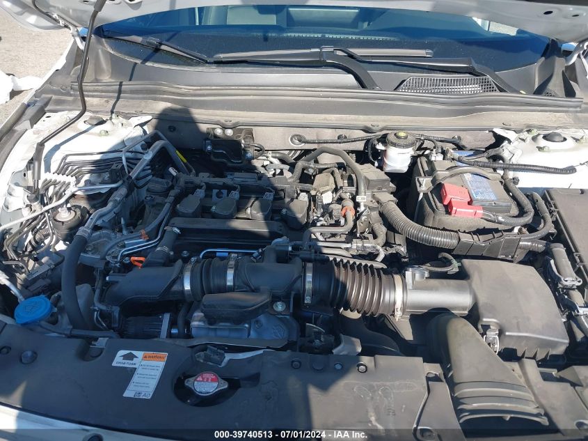 2022 Honda Accord Sport VIN: 1HGCV1F31NA110001 Lot: 39740513