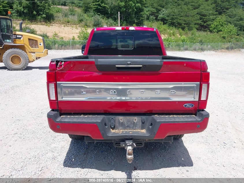 2020 Ford F-250 Limited VIN: 1FT8W2BT4LEE04530 Lot: 39740516