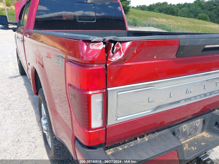 2020 Ford F-250 Limited VIN: 1FT8W2BT4LEE04530 Lot: 39740516