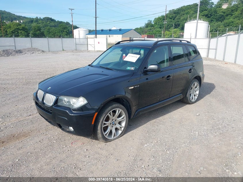 2007 BMW X3 3.0Si VIN: WBXPC93487WF10392 Lot: 39740518
