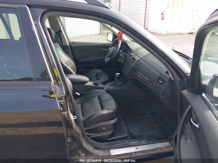 2007 BMW X3 3.0Si VIN: WBXPC93487WF10392 Lot: 39740518