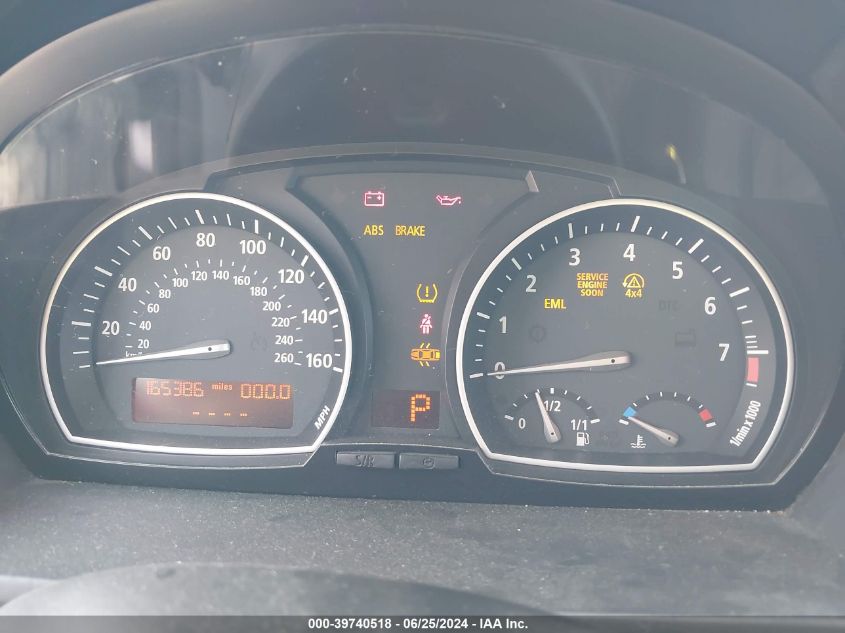 2007 BMW X3 3.0Si VIN: WBXPC93487WF10392 Lot: 39740518