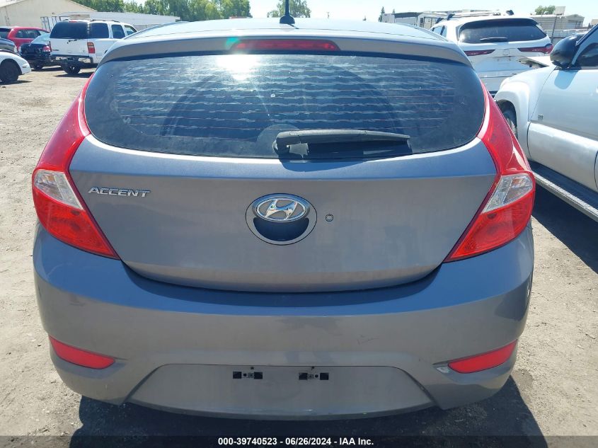 2016 Hyundai Accent Se VIN: KMHCT5AE5GU251638 Lot: 39740523