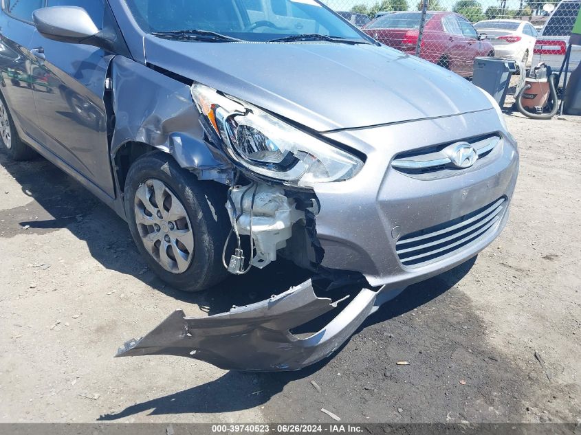 2016 Hyundai Accent Se VIN: KMHCT5AE5GU251638 Lot: 39740523