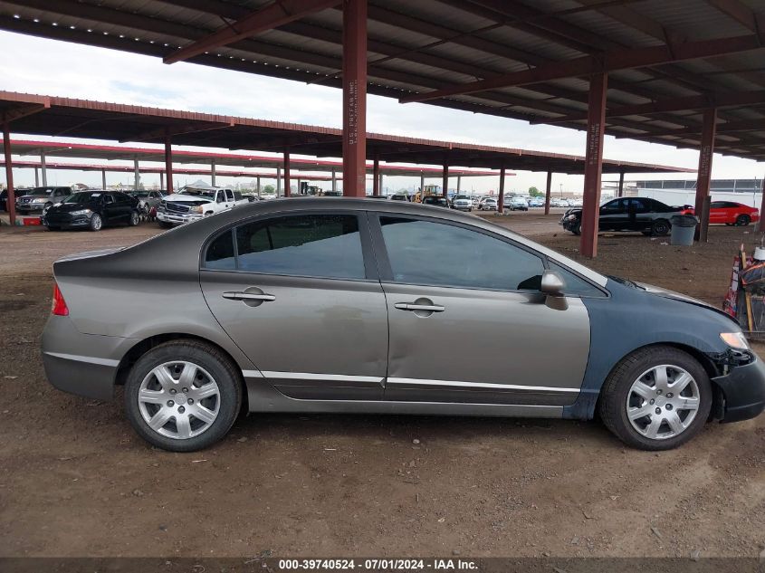 2008 Honda Civic Lx VIN: 2HGFA16588H315038 Lot: 39740524