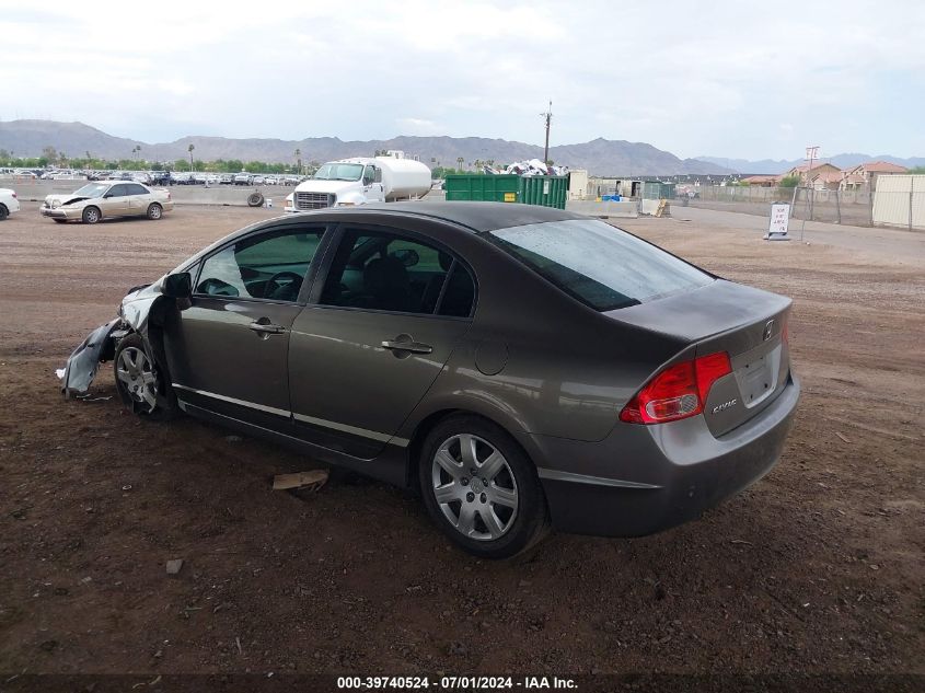 2008 Honda Civic Lx VIN: 2HGFA16588H315038 Lot: 39740524