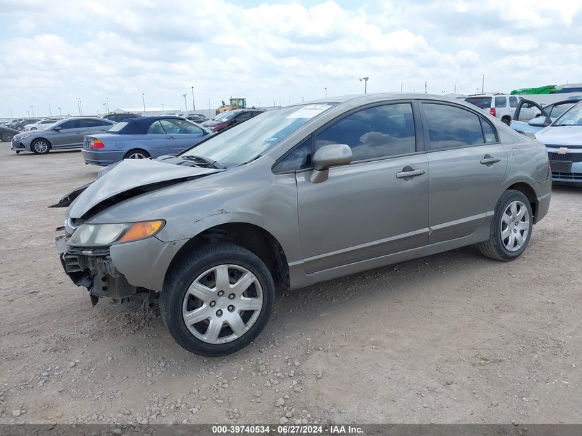 2006 HONDA CIVIC VIN: 1HGFA16546L087491
