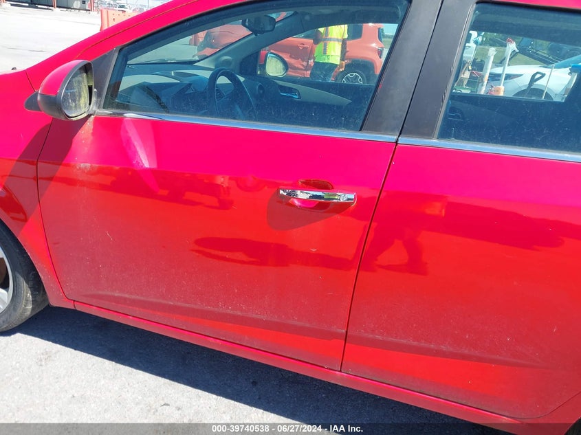 2015 Chevrolet Sonic Ltz Auto VIN: 1G1JE6SB8F4117181 Lot: 39740538