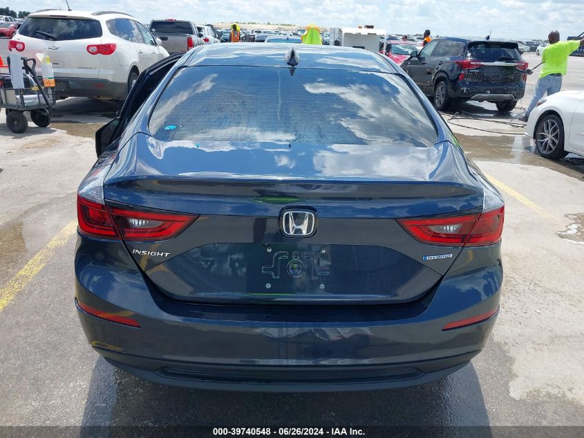 2020 Honda Insight Ex VIN: 19XZE4F55LE014216 Lot: 39740548