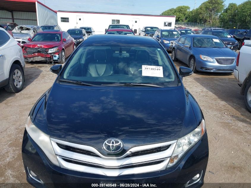 2014 Toyota Venza Xle V6 VIN: 4T3BK3BBXEU100872 Lot: 39740549