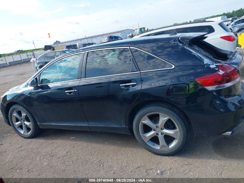 2014 Toyota Venza Xle V6 VIN: 4T3BK3BBXEU100872 Lot: 39740549