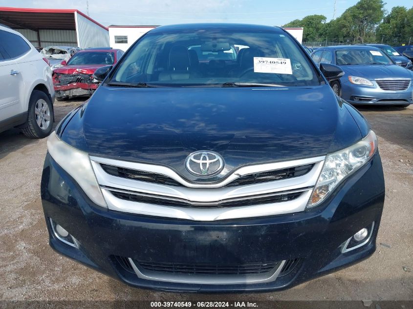 2014 Toyota Venza Xle V6 VIN: 4T3BK3BBXEU100872 Lot: 39740549