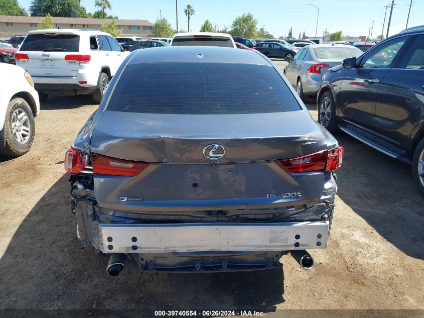2016 Lexus Is 200T 200T VIN: JTHBA1D28G5021195 Lot: 39740554