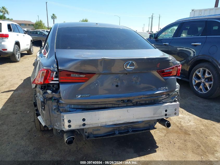 2016 Lexus Is 200T 200T VIN: JTHBA1D28G5021195 Lot: 39740554