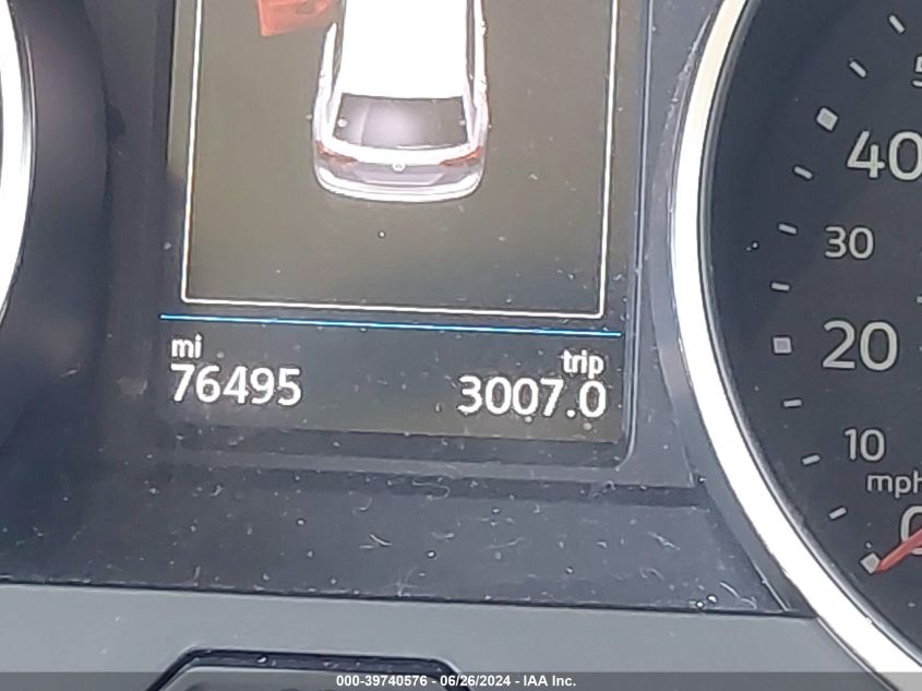 2019 Volkswagen Tiguan 2.0T Se/2.0T Sel/2.0T Sel R-Line/2.0T Sel R-Line Black VIN: 3VV3B7AX4KM032530 Lot: 39740576