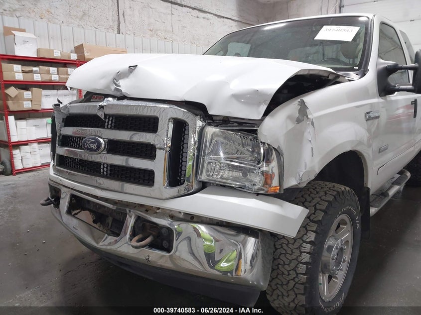2006 Ford F250 Super Duty VIN: 1FTSX21P16EC92572 Lot: 39740583
