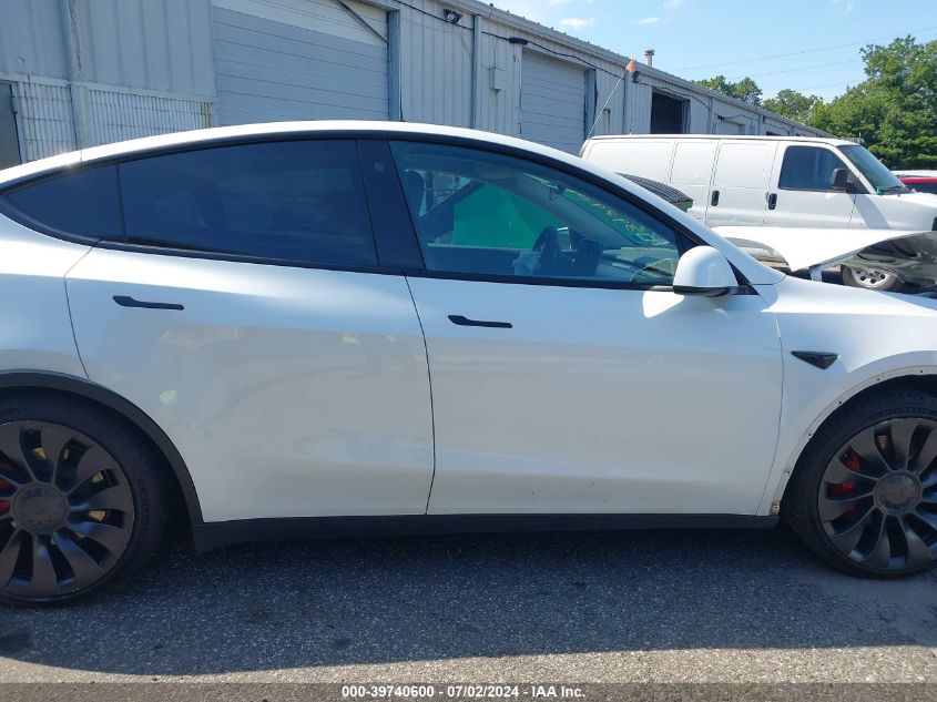 2023 Tesla Model Y Awd/Performance Dual Motor All-Wheel Drive VIN: 7SAYGDEF9PF773938 Lot: 39740600