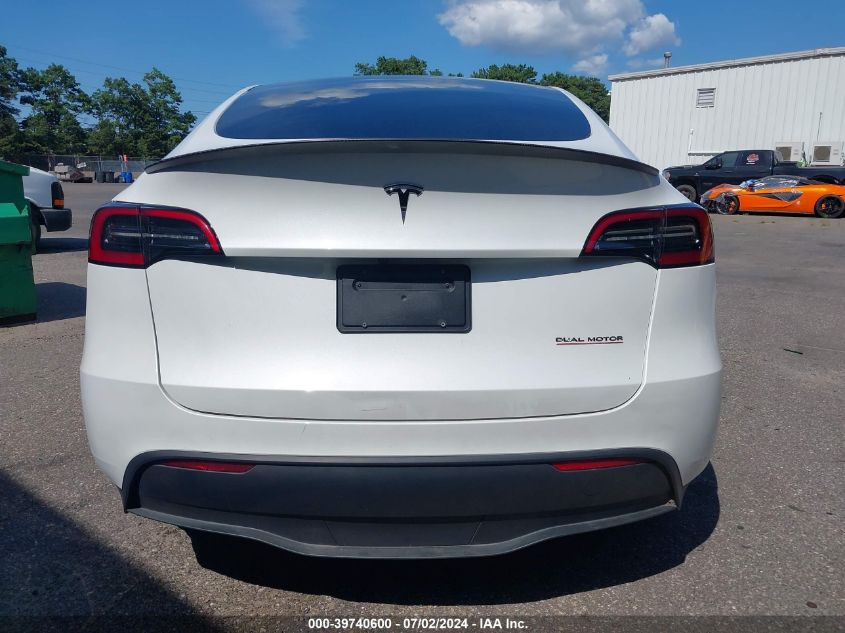 2023 Tesla Model Y Awd/Performance Dual Motor All-Wheel Drive VIN: 7SAYGDEF9PF773938 Lot: 39740600