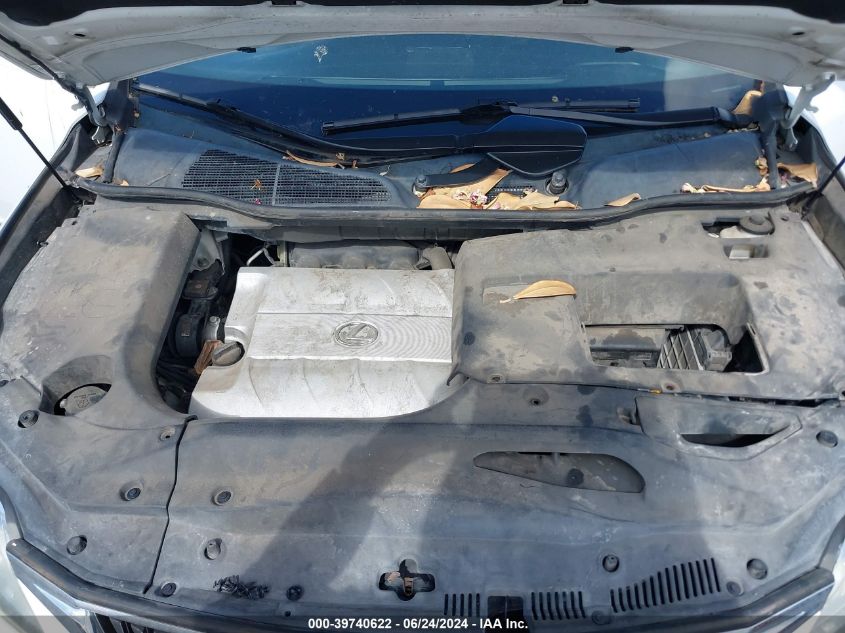 2010 Lexus Rx 350 VIN: 2T2ZK1BA5AC038016 Lot: 39740622