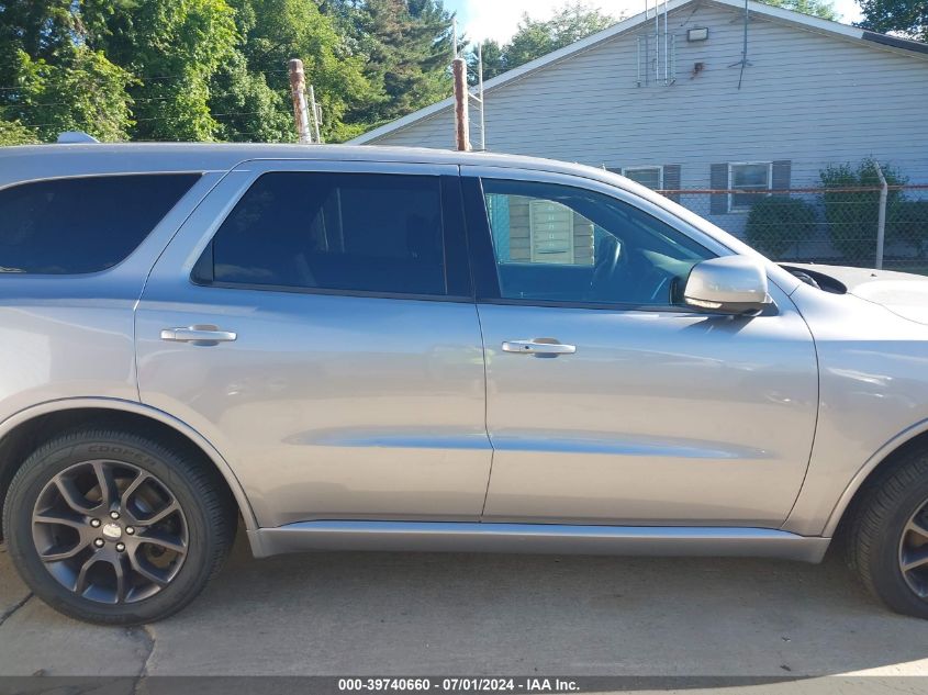 2018 Dodge Durango R/T Awd VIN: 1C4SDJCT0JC232350 Lot: 39740660