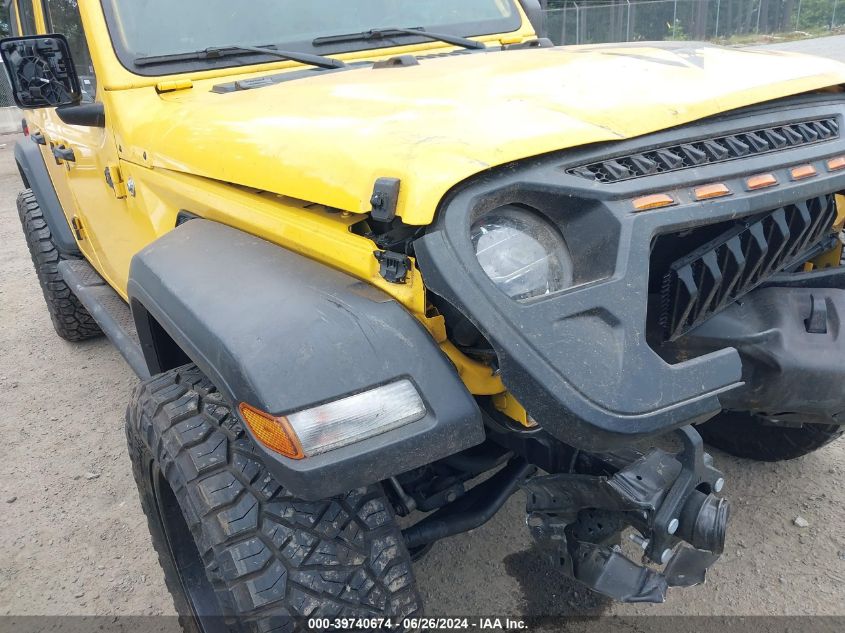 2021 Jeep Wrangler Unlimited Sport S 4X4 VIN: 1C4HJXDG3MW514508 Lot: 39740674