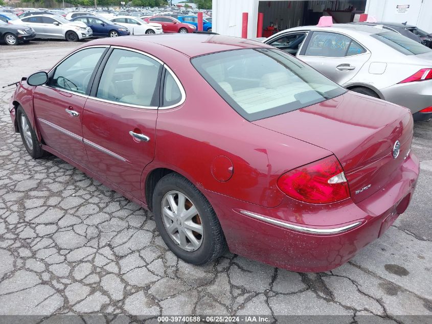 2005 Buick Lacrosse Cxl VIN: 2G4WD532651206083 Lot: 39740688