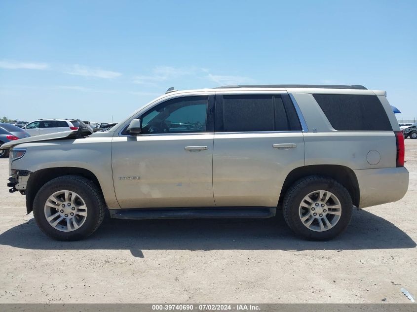 2016 Chevrolet Tahoe Lt VIN: 1GNSCBKC3GR279525 Lot: 39740690