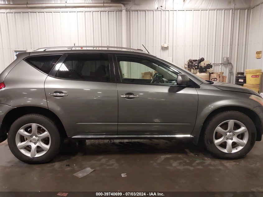 2007 Nissan Murano Se VIN: JN8AZ08W67W653849 Lot: 39740699