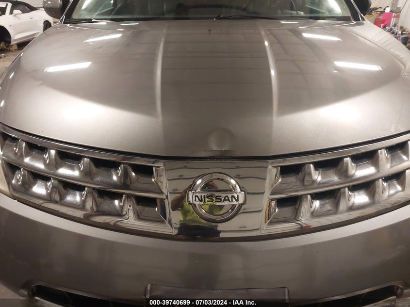 2007 Nissan Murano Se VIN: JN8AZ08W67W653849 Lot: 39740699