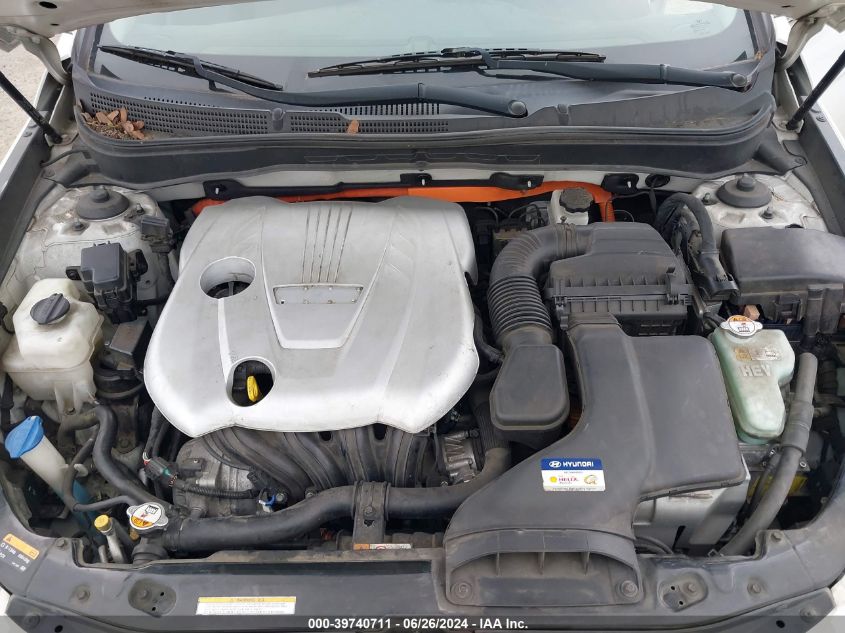 2013 Hyundai Sonata Hybrid VIN: KMHEC4A45DA082714 Lot: 39740711
