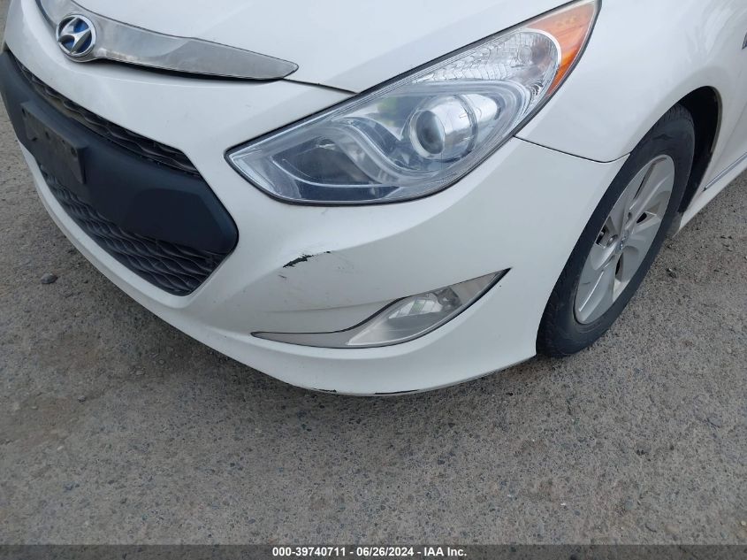 2013 Hyundai Sonata Hybrid VIN: KMHEC4A45DA082714 Lot: 39740711