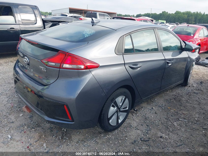 2017 Hyundai Ioniq Blue VIN: KMHC65LC2HU046301 Lot: 39740712