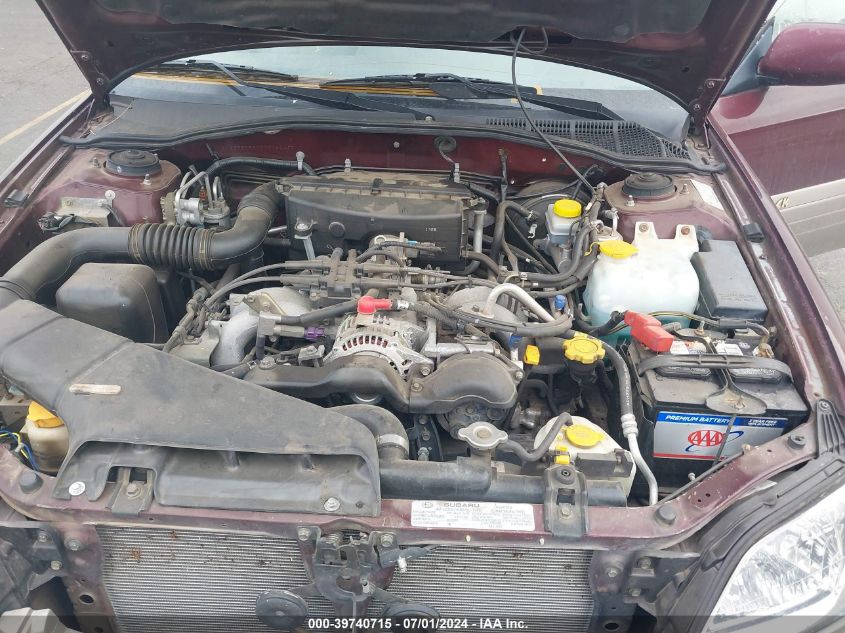 2001 Subaru Outback Limited VIN: 4S3BE686717214031 Lot: 39740715