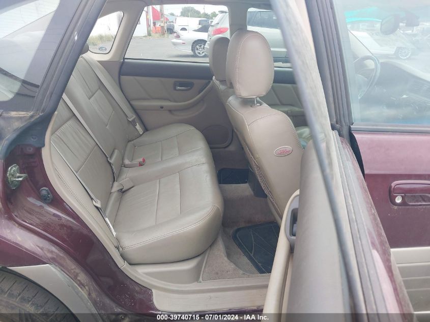 2001 Subaru Outback Limited VIN: 4S3BE686717214031 Lot: 39740715