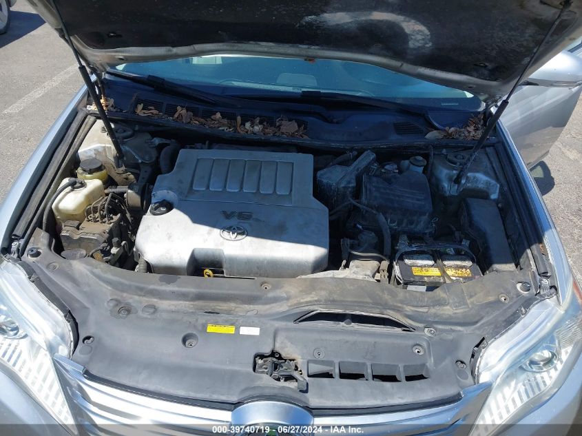 2011 Toyota Avalon VIN: 4T1BK3DB8BU380325 Lot: 39740719