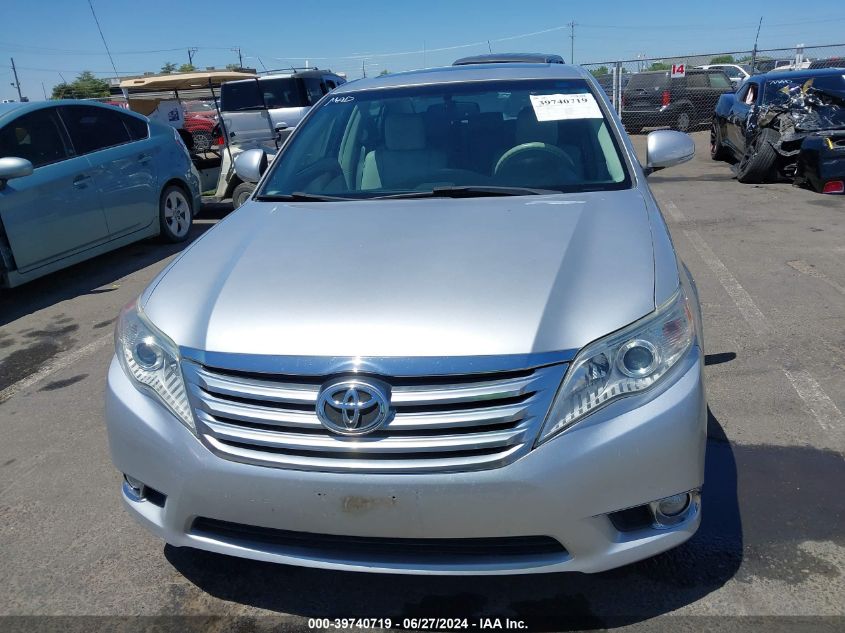 2011 Toyota Avalon VIN: 4T1BK3DB8BU380325 Lot: 39740719