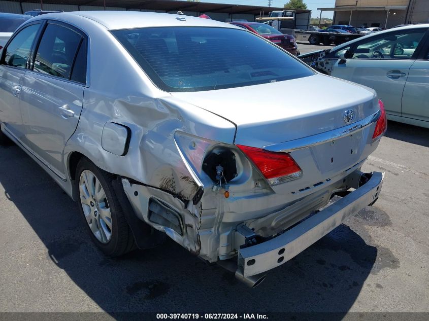 2011 Toyota Avalon VIN: 4T1BK3DB8BU380325 Lot: 39740719