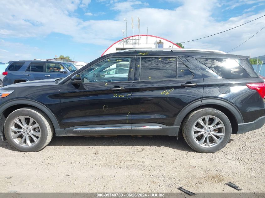 2021 Ford Explorer Limited VIN: 1FMSK7FH5MGB03139 Lot: 39740730