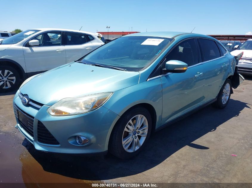 2012 Ford Focus Sel VIN: 1FAHP3H23CL169511 Lot: 39740731