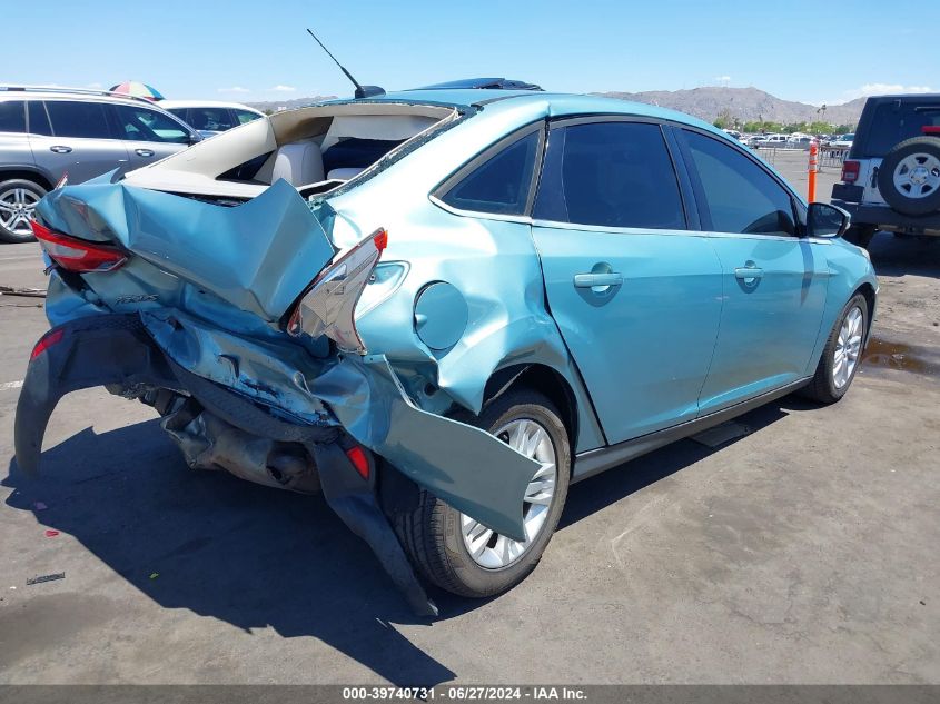 1FAHP3H23CL169511 2012 Ford Focus Sel