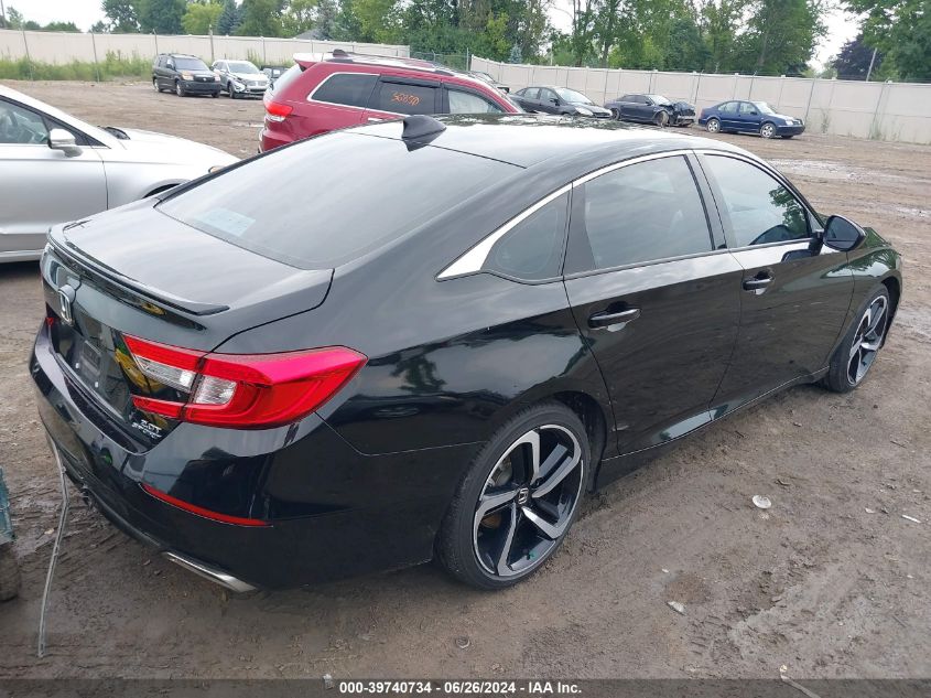 1HGCV2F39MA023418 2021 Honda Accord Sport 2.0T