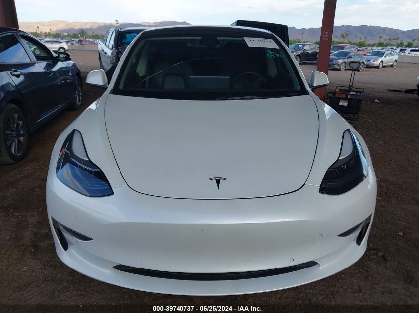 2022 Tesla Model 3 Long Range Dual Motor All-Wheel Drive VIN: 5YJ3E1EB0NF230922 Lot: 39740737