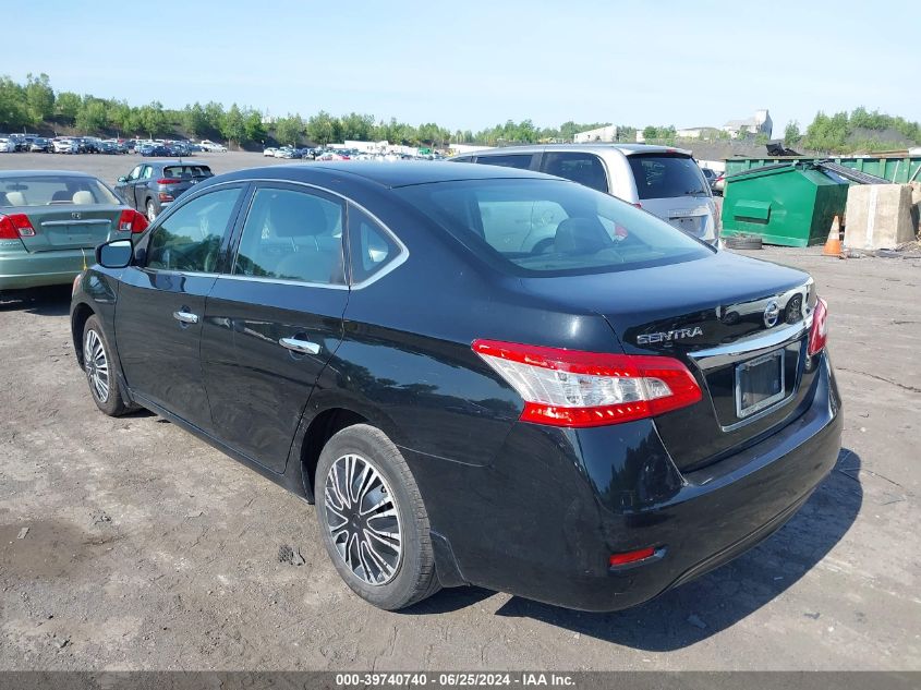 3N1AB7AP0FY287831 | 2015 NISSAN SENTRA