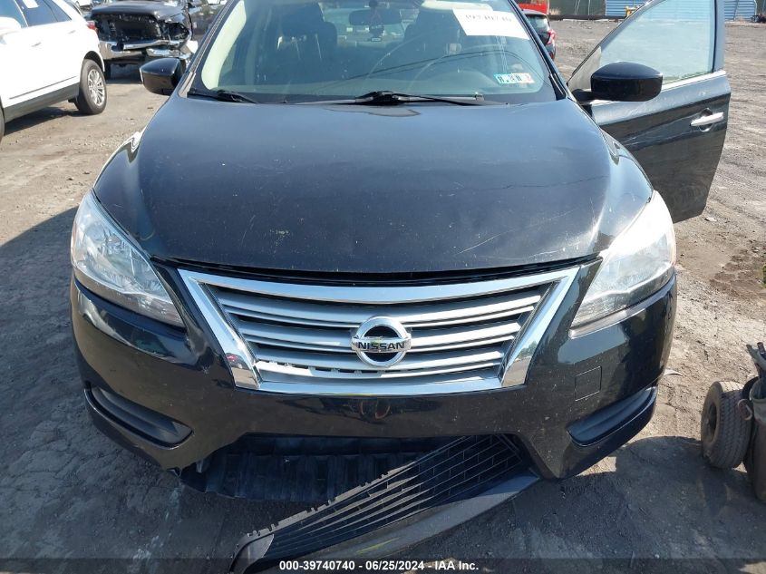 2015 Nissan Sentra S VIN: 3N1AB7AP0FY287831 Lot: 39740740