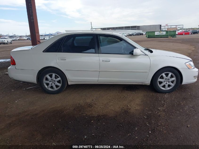 2002 Toyota Avalon Xls VIN: 4T1BF28B22U261145 Lot: 39740773