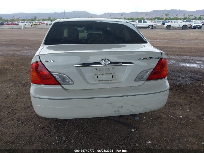 2002 Toyota Avalon Xls VIN: 4T1BF28B22U261145 Lot: 39740773