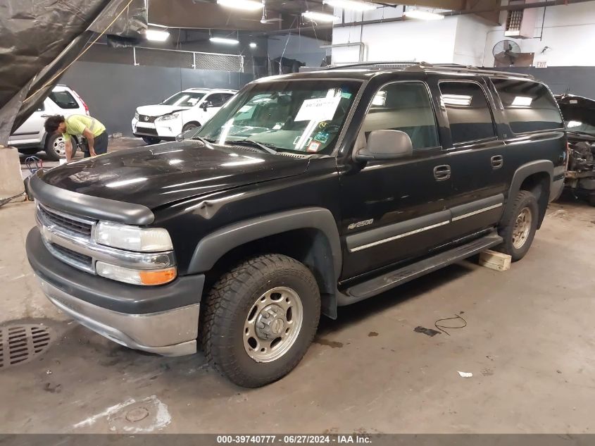 2002 Chevrolet Suburban 2500 Ls VIN: 3GNGK26U42G223937 Lot: 39740777