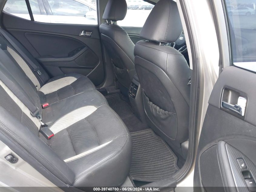 2012 Kia Optima Sx VIN: 5XXGR4A67CG024541 Lot: 39740780