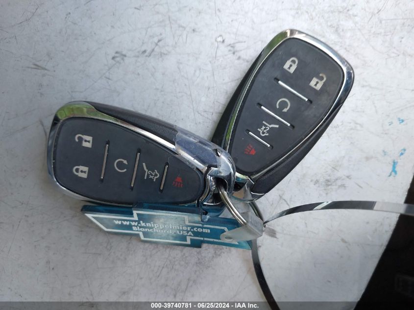 2018 Chevrolet Traverse 1Lt VIN: 1GNERGKW1JJ161353 Lot: 39740781