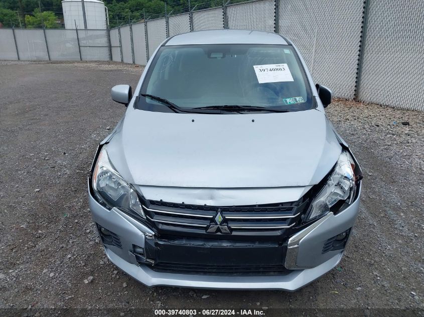 ML32AUHJ7MH011405 2021 Mitsubishi Mirage Carbonite Edition/Es/Le